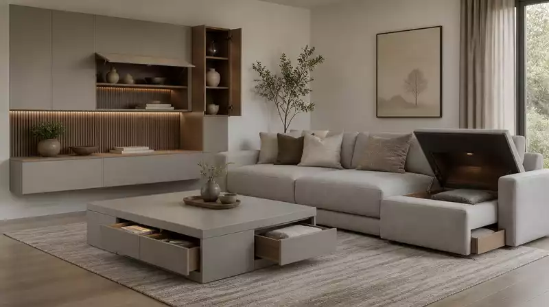 Stylish Hidden Storage Solutions