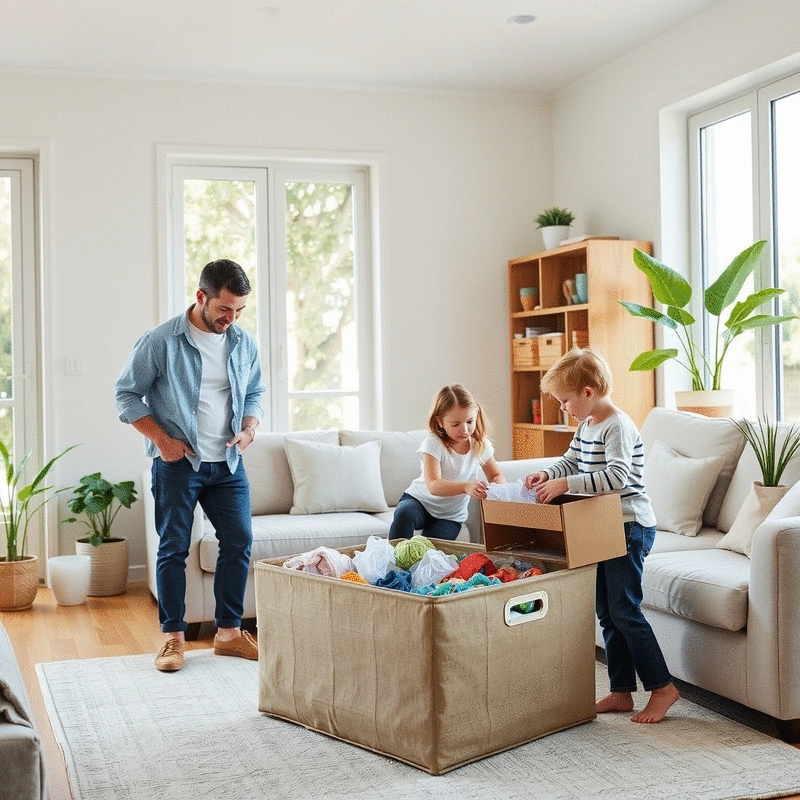 effective decluttering strategies for Aussie families