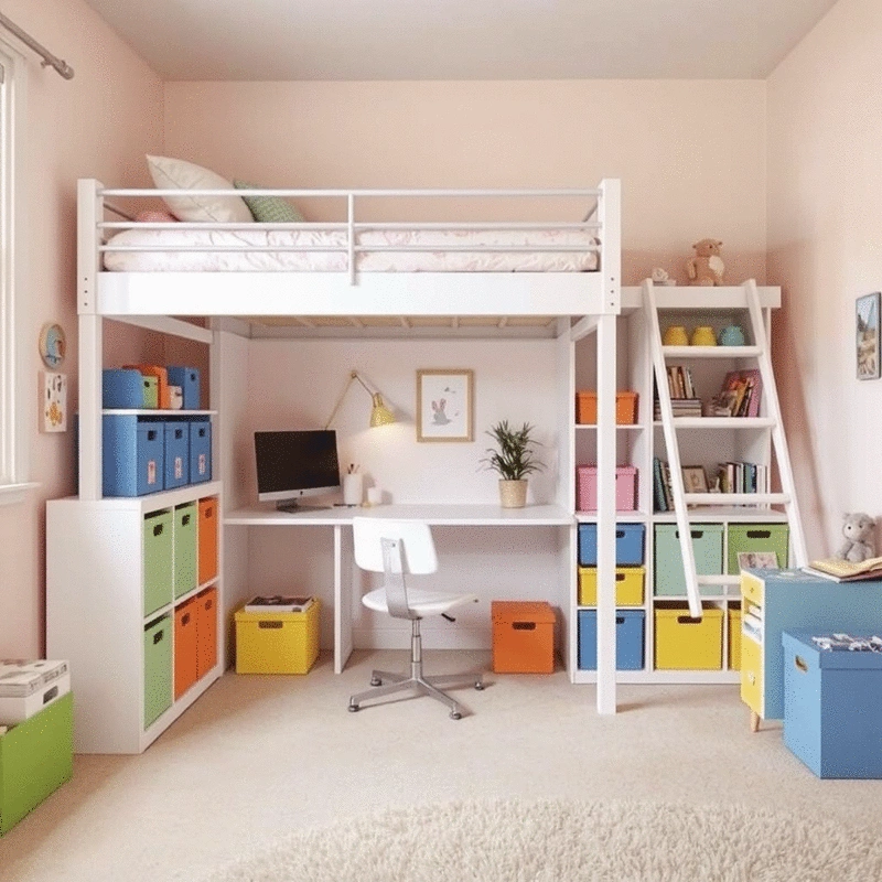 space-saving ideas for kid's rooms in Australia