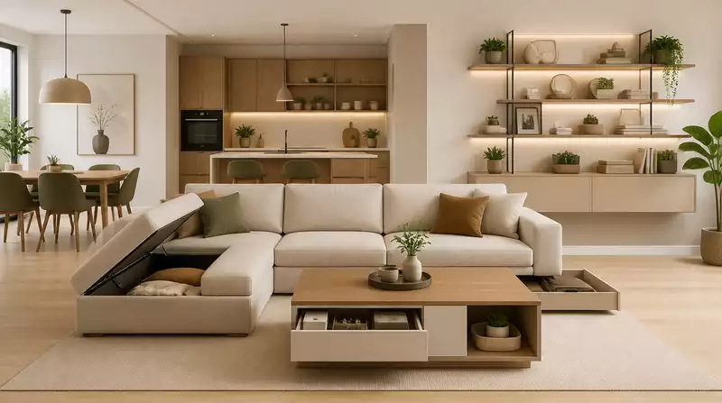 Effective Storage for Open Spaces
