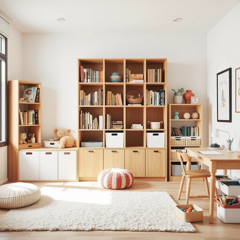 Smart Storage for Kids' Rooms