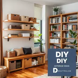 DIY storage projects for organized Aussie homes
