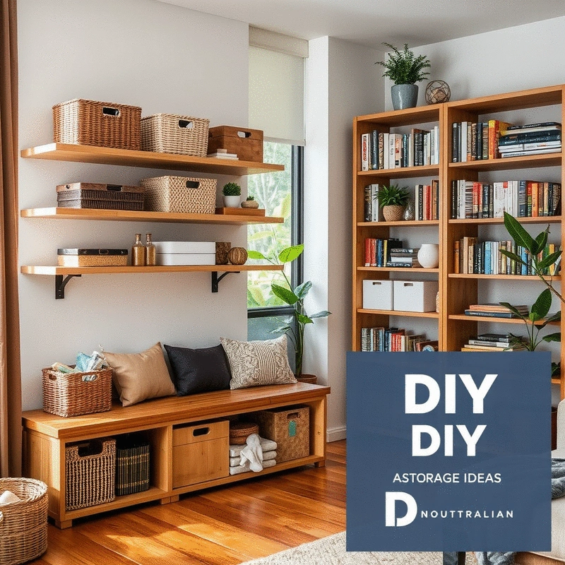 DIY storage projects for organized Aussie homes